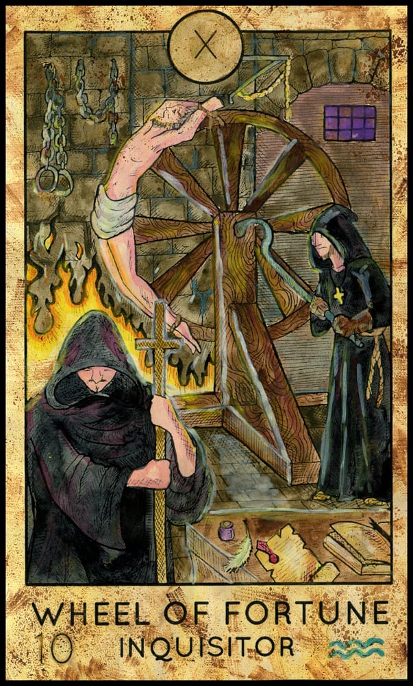 La Rueda de la Fortuna en el Tarot