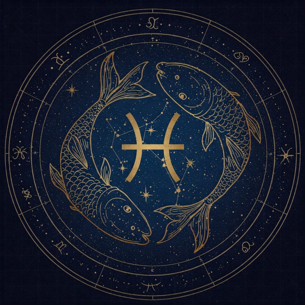 símbolo de piscis