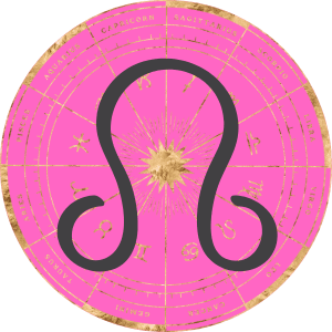 Representación minimalista de la Cabeza de Dragón o Nodo Norte sobre fondo fucsia para evaluar las tendencias naturales