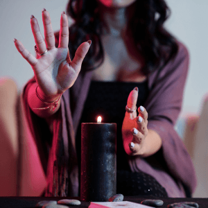 imagen de velas ritualizadas