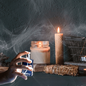 Bruma esotérica purificadora para la limpieza de espacios y protección de la energía.